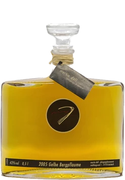 Gelbe Bergpflaume Holzfassbrand 42 % Vol. Spirituose
