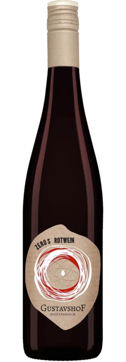 Gustavshof Zero S Rotwein-Cuvée Ungeschwefelt