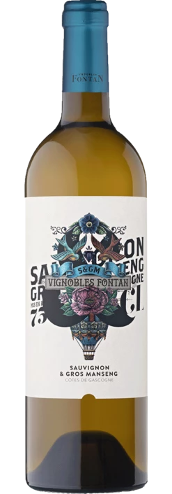 Sauvignon & Gros Manseng Blanc Fruité Côtes De Gascogne IGP