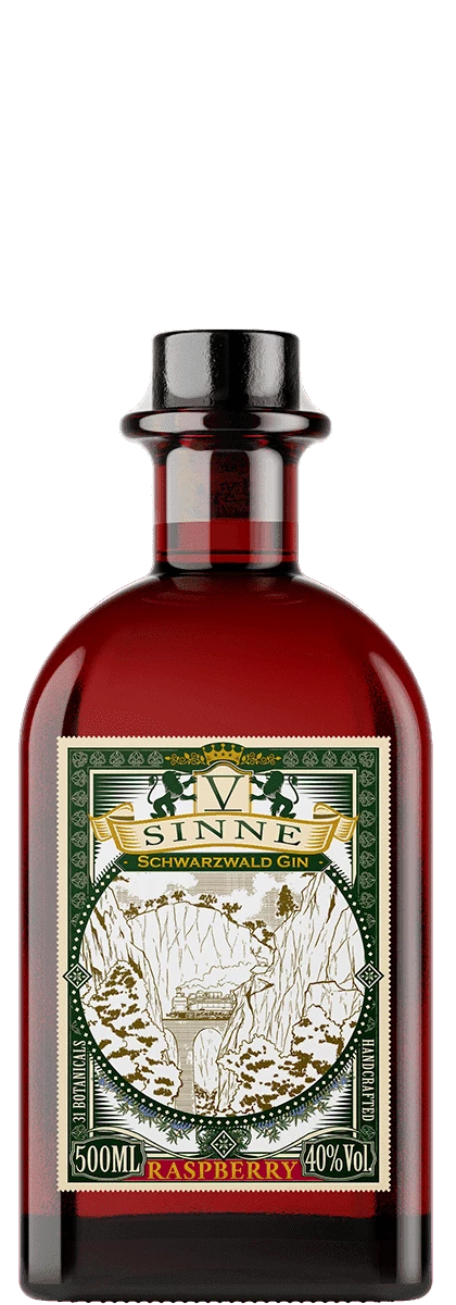 V-SINNE Schwarzwald Gin Raspberry 40 % Vol. Spirituose 3 V-SINNE Schwarzwald Gin Raspberry 40 % Vol. Spirituose