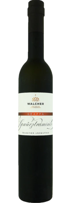 Walcher Grappa Gewürztraminer Traminer Aromatico 40 % Vol.